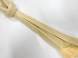 正絹　撚り房　手組帯締め